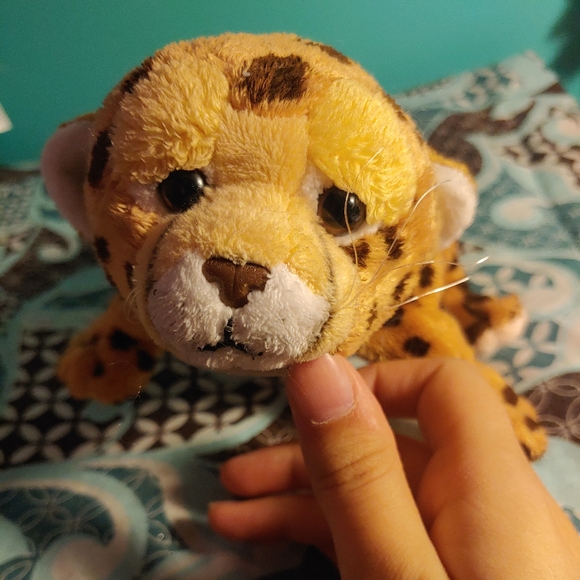 2003 SOS cheetah cub stuffed animal - Picture 1 of 2